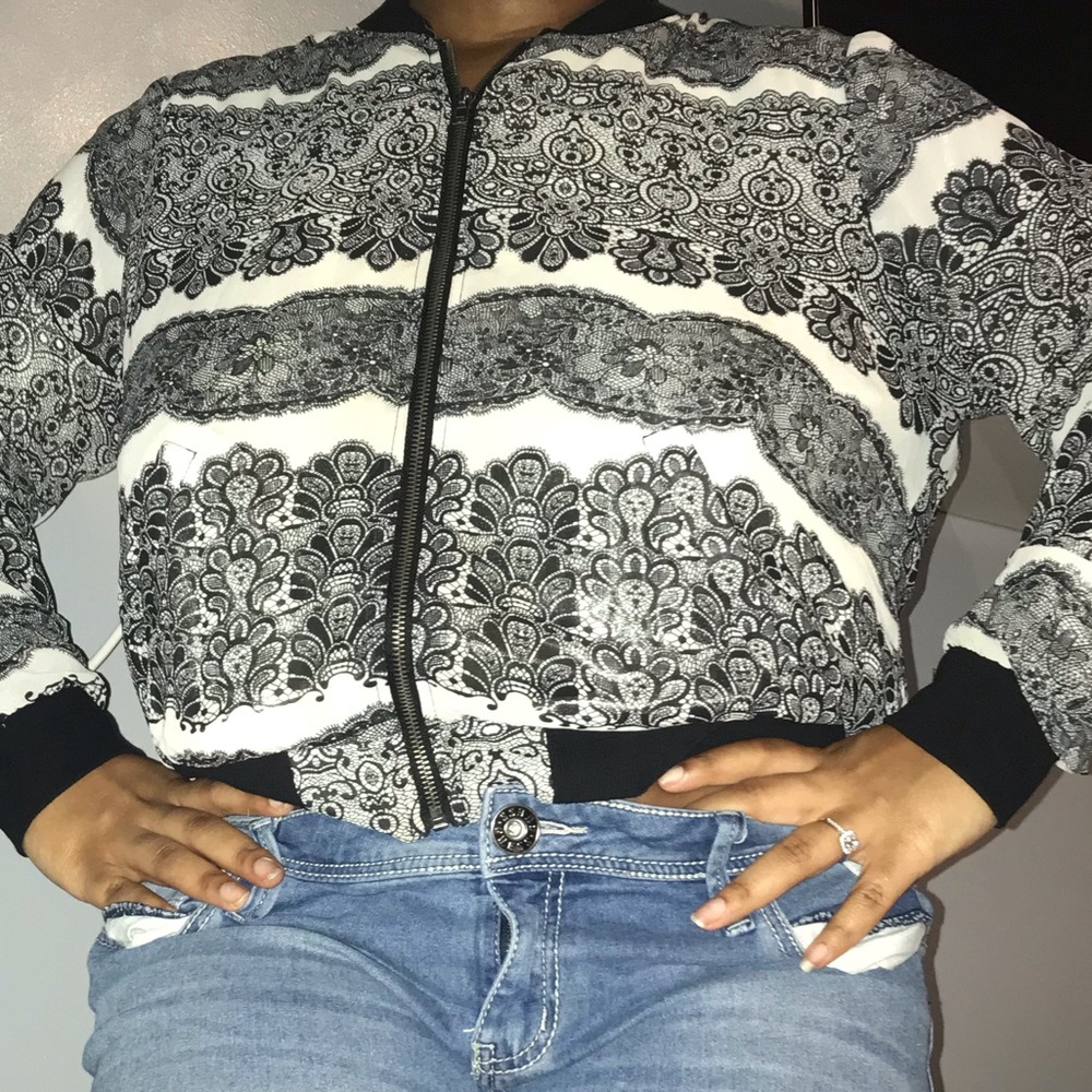 Pattern Blazer Jacket - Picture 4 of 5